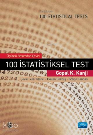 100 İstatistiksel Test - 100 Sratistic - Kitapiks.com