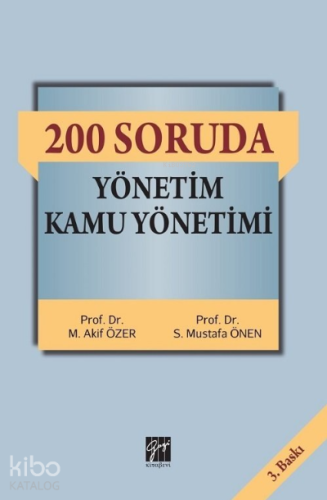 200 Soruda Yönetim Kamu Yönetimi - Kitapiks.com