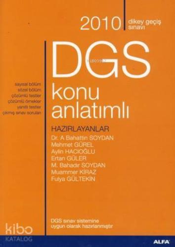 2010 DGS Konu Anlatımlı