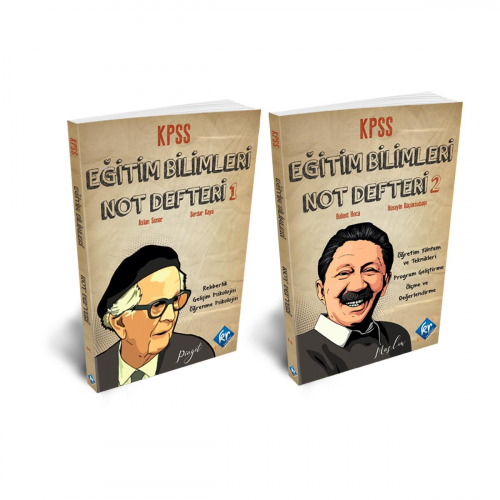 2023 KPSS Eğitim Bilimleri Konu Defterleri (2 Kitap) - Kitapiks.com