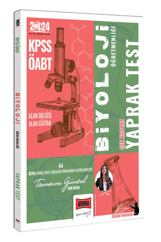 2024 KPSS ÖABT Biyoloji Öğretmenliği Yaprak Test - Kitapiks.com