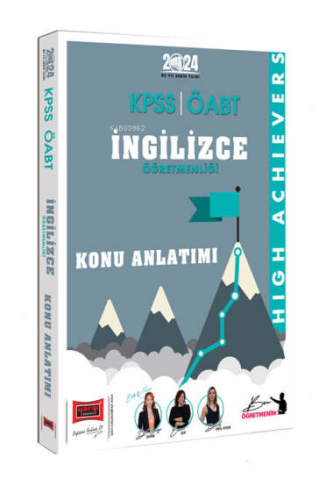 2024 ÖABT İngilizce Öğretmenliği High Achievers Konu Anlatımı - Kitapi
