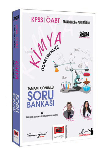 2024 ÖABT Kimya Tamamı Çözümlü Soru Bankası - Kitapiks.com