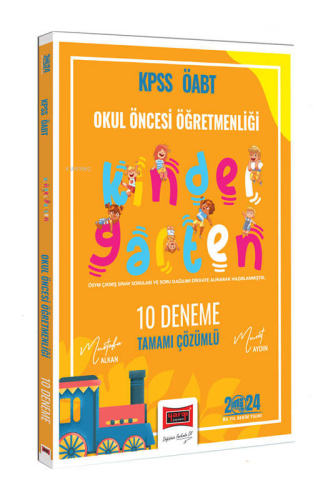 2024 ÖABT Kindergarten Okul Öncesi 10 Deneme - Kitapiks.com