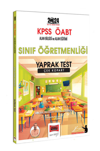 2024 ÖABT Sınıf Öğretmenliği Çek Kopart Yaprak Test - Kitapiks.com