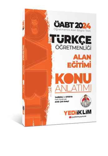 2024 ÖABT Türkçe Öğretmenliği Alan Eğitimi Konu Anlatımı - Kitapiks.co
