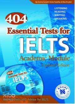 404 Essential Tests for IELTS with MP3 CD - Kitapiks.com