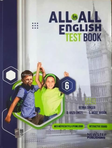 6. Sınıf English Test Book - Kitapiks.com
