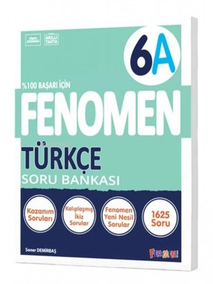 6 Türkçe (A) Soru Bankası - Kitapiks.com