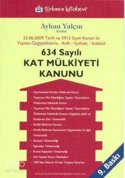 634 Sayılı Kat Mülkiyeti Kanunu - Kitapiks.com