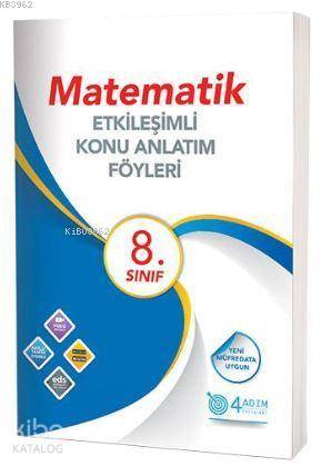 8. Sınıf Matematik Etkileşimli Konu Anlatım Föyleri - Kitapiks.com