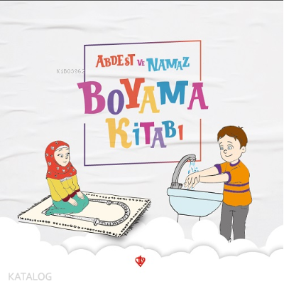 Abdest ve Namaz ;Boyama Kitabı - Kitapiks.com