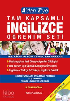 A'dan Z'ye Tam Kapsamlı İngilizce Öğrenim Seti - Kitapiks.com