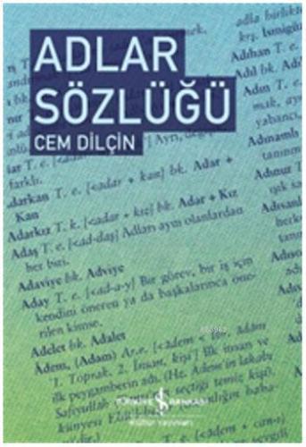 Adlar Sözlüğü - Kitapiks.com