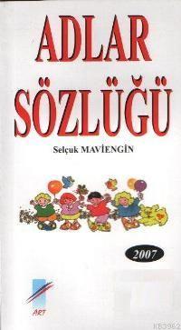 Adlar Sözlüğü - Kitapiks.com