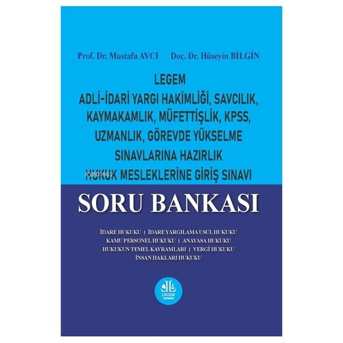 Adli-idari Yargı Hakimliği, Savcılık, Kaymakamlık Soru Bankası - Kitap