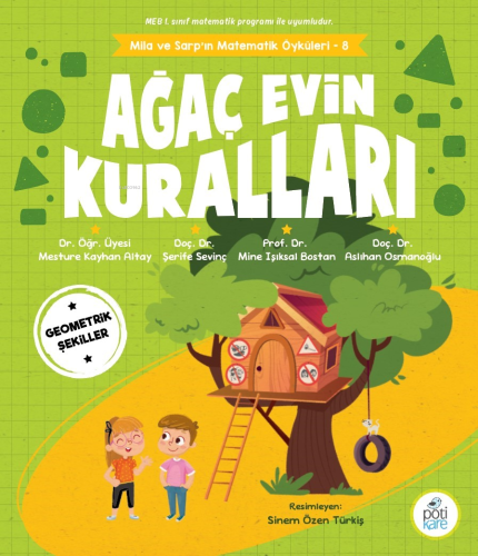 Ağaç Evin Kuralları;Mila ve Sarp'ın Matematik Öyküleri-8 - Kitapiks.co