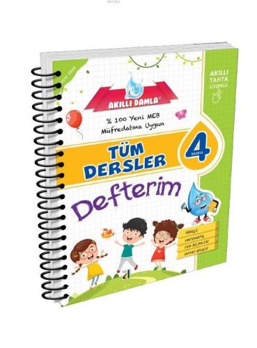 Akıllı Damla Tüm Dersler Defterim - 4