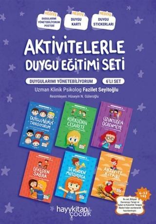 Aktivitelerle Duygu Eğitimi Seti (6 Kitap Takım) - Kitapiks.com