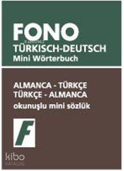 Almanca-Türkçe / Türkçe-Almanca Okunuşlu Minik Sözlük - Kitapiks.com