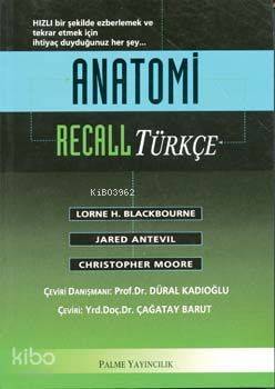 Anatomi Recall Türkçe - Kitapiks.com