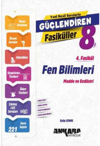 Ankara Yayıncılık Fen Bilimleri Güçlendiren 4. Fasikül - Kitapiks.com