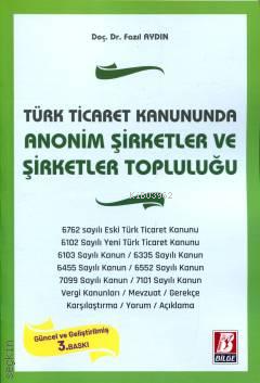 Anonim Şirketler ve Şirketler Topluluğu - Kitapiks.com