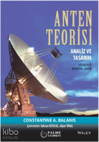 Anten Teorisi Analiz Ve Tasarım - Kitapiks.com
