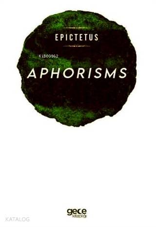 Aphorisms - Kitapiks.com