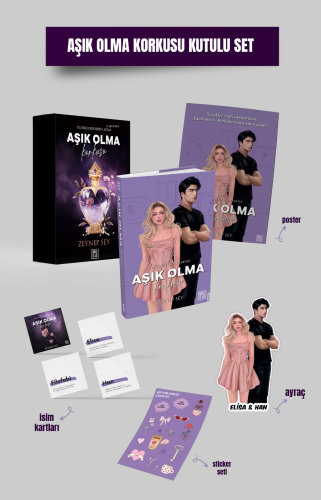 Aşık Olma Korkusu Kutulu Set - Kitapiks.com