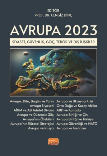 Avrupa 2023 - Siyaset Güvenlik Göç Terör ve Dış İlişkiler - Kitapiks.c