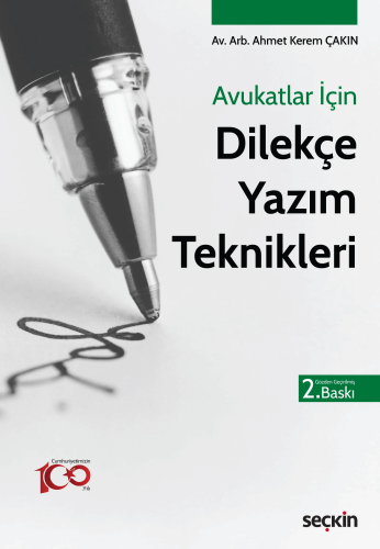 Avukatlar İçin Dilekçe Yazım Teknikleri - Kitapiks.com