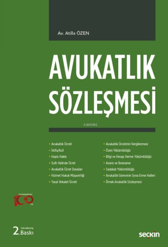 Avukatlık Sözleşmesi - Kitapiks.com