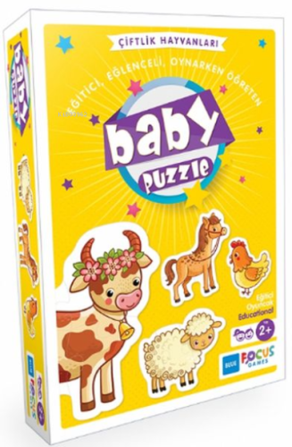 Baby Puzzle - Çiftlik Hayvanları;13 Parça - Kitapiks.com