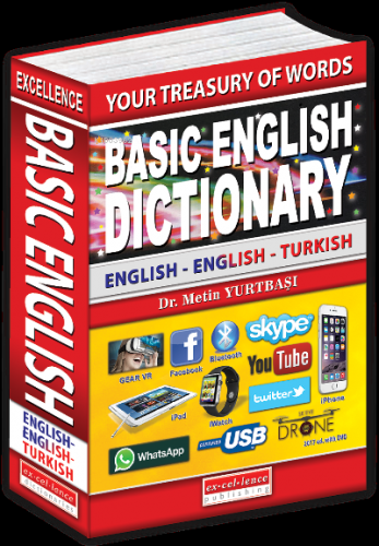 Basic English Dictionary - English-English-Turkish - Kitapiks.com