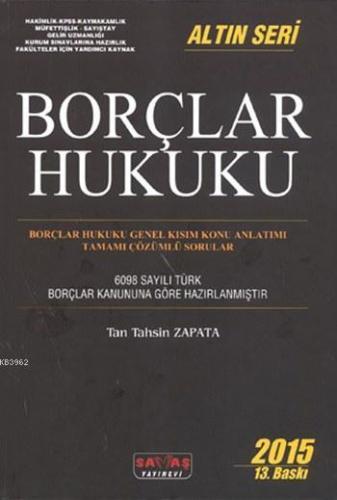 Borçlar Hukuku (Ciltli)
