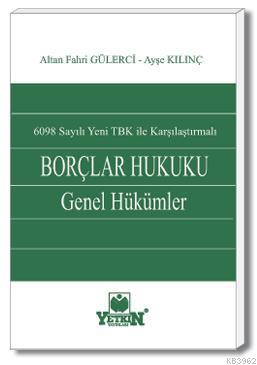 Borçlar Hukuku Genel Hükümler - Kitapiks.com