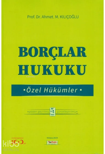 Borçlar Hukuku Özel Hükümler - Kitapiks.com