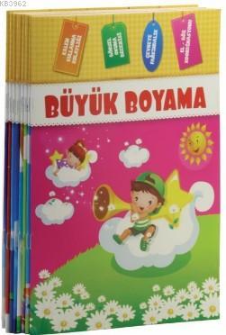 Büyük Boyama Seti (Renkli Örnekli - 8 Kitap) - Kitapiks.com