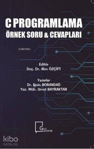 C Programlama Örnek Soru ve Cevapları - Kitapiks.com