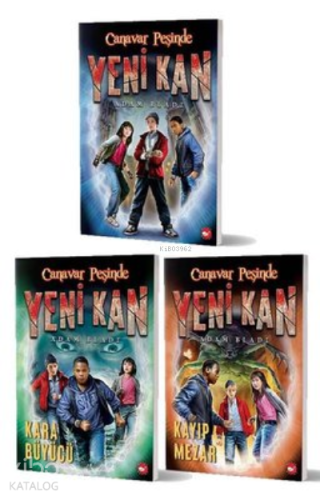 Canavar Peşinde Yeni Kan Seti (3 Kitap Takım) - Kitapiks.com