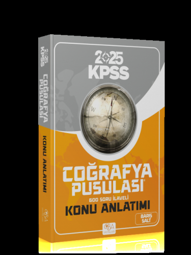 2023 KPSS Coğrafya Pusulası Konu Anlatımlı - Kitapiks.com