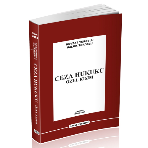 Ceza Hukuku - Özel Kısım - Kitapiks.com