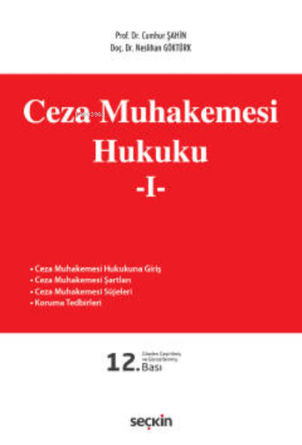 Ceza Muhakemesi Hukuku – 1 - Kitapiks.com