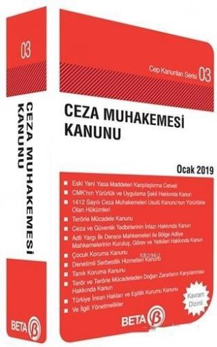 Ceza Muhakemesi Kanunu Ocak 2019 - Kitapiks.com