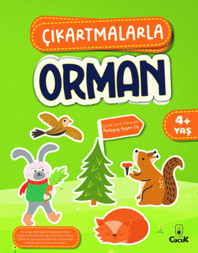 Çıkartmalarla Orman - Kitapiks.com