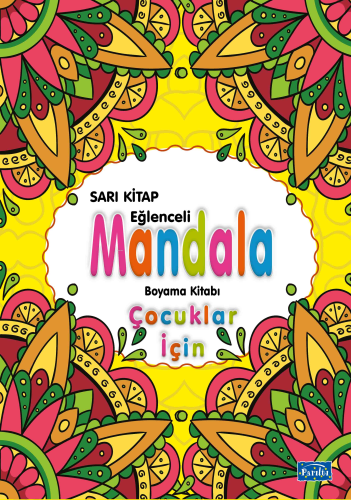 Çocuklar İçin Mandala - Sarı - Kitapiks.com