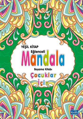 Çocuklar İçin Mandala - Yeşil - Kitapiks.com