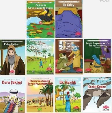 Çocuklar İçin Sevgili Peygamberimizin Hayatı Serisi (10 Kitap) - Kitap