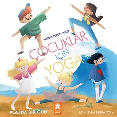 Çocuklar için Yoga - Plajda Bir Gün - Kitapiks.com